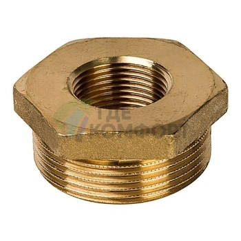 Футорка STOUT 1 1/2 x 3/4 латунная - фото 1