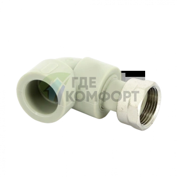 Угольник PPR с накидной гайкой 25x3/4 FV-Plast - фото 1