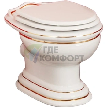 Приставной унитаз Migliore Milady D1 с инсталляцией - фото 1