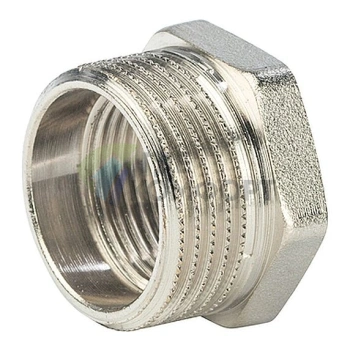 Футорка STOUT 1 x 3/4 никелированная - фото 3