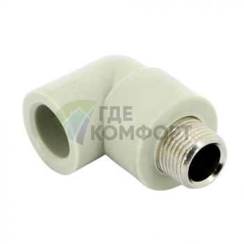 Угольник PPR с наружной резьбой 20x3/4 FV-Plast - фото 1