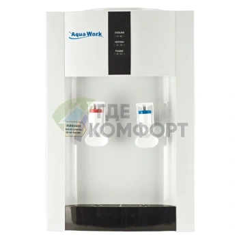Кулер для воды AquaWork AW 16TD/EN белый - фото 2