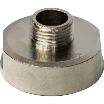 Переходник STOUT ВН 1 1/4 x 1/2 внутренняя/наружная резьба никелированный - фото 2