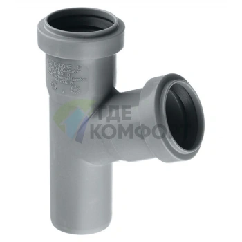 Тройник канализационный HTEA 40х40/67° Ostendorf - фото 2