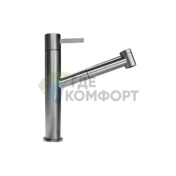 Смеситель для раковины Fantini AF/21 хром: однорычажный, без донного клапана (27 02 A754F) - фото 1