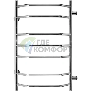 Полотенцесушитель водяной Terminus эконом Виктория 32/20 П7 2-3-2 м/о 600 500x830 с боковым подключением