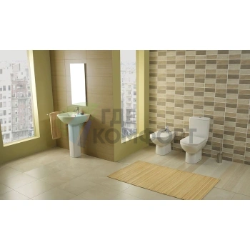 Практичный подвесной унитаз-компакт Gala Smart 25180 - фото 2