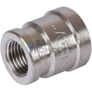 Муфта ВВ переxодная 3/8x1/4 никелированная Stout - фото 4