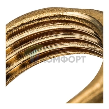 Контргайка STOUT с упором 1/2 латунная - фото 3