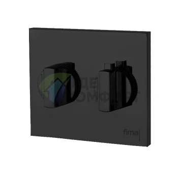 Термостатический смеситель для душа FIMA Carlo Frattini SWITCH черный матовый (F5921NS) - фото 1