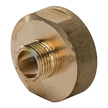 Переходник STOUT ВН 1 x 3/4 внутренняя/наружная резьба латунный - фото 4