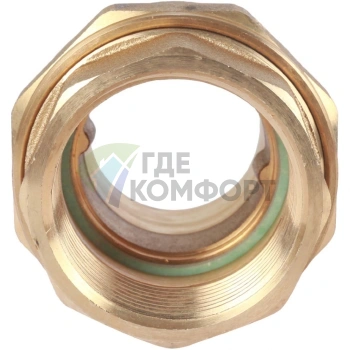 Разъемное соединение американка прямое 1 1/2, латунное Itap - фото 4