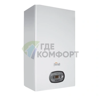 Котёл газовый настенный конденсационный одноконтурный Ferroli Bluehelix Tech RRT 30 H (WF)