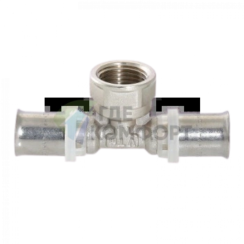 Тройник пресс с внутренней резьбой 40х1х40 Valtec - фото 3