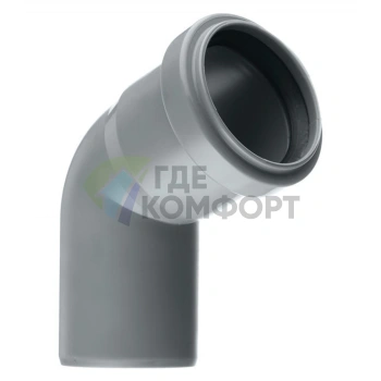 Отвод канализационный HTB 50 67° Ostendorf - фото 2