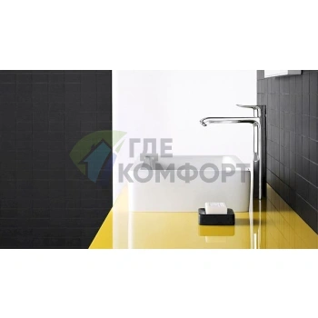 Смеситель Hansgrohe Metris однорычажный для раковины 31082000 - фото 3