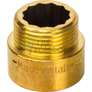 Удлинитель STOUT латунный 3/4 x 15 мм - фото 2