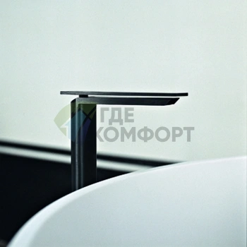 Однорычажный смеситель Agape Sen для раковины, черный (ASEN0956N) - фото 1