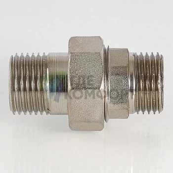 Сгон прямой разъемный (американка) НН 1 1/4 Valtec (ВАЛТЕК) - фото 2