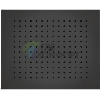 Верхний душ BOSSINI DREAM-RECTANGULAR 570×470 мм, черный матовый (H38391.073) - фото 1