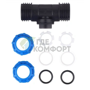 Тройник с внутренней резьбой 25x1/2x25 ПНД Политэк - фото 4