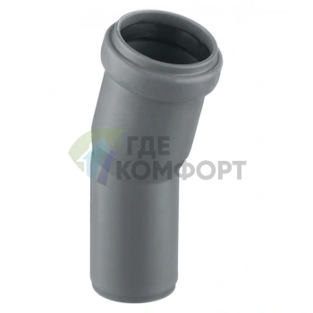 Отвод канализационный HTB 32 15° Ostendorf - фото 2