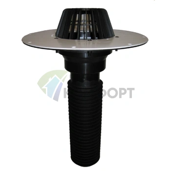 Кровельная воронка HL69P с листвоуловителем