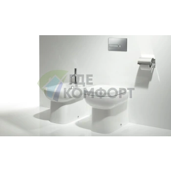 Приставной унитаз Jacob Delafon Replay E4776: компактность и современный дизайн - фото 2