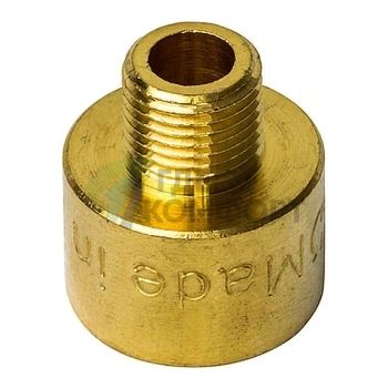 Переходник STOUT ВН 1/4 x 1/8 внутренняя/наружная резьба латунный - фото 2