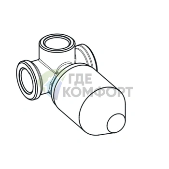 Встраиваемый смеситель для душа FIMA Carlo Frattini: внутренняя часть в черном хроме (F2535CN) - фото 2