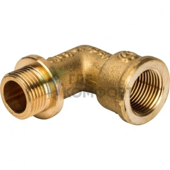 Угольник STOUT с упором внутренняя/наружная резьба 3/8 - фото 2