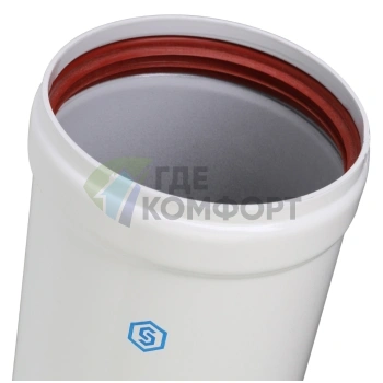 Труба Stout DN80 250 мм п/м SCA-0080-000250 - фото 2