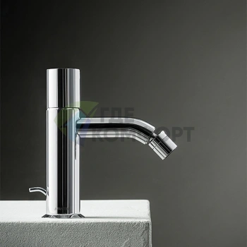 Смеситель для биде Fantini Nostromo с донным клапаном, хром (50 02 E908F) - фото 1