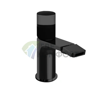 Смеситель для биде Fantini Nice: черный матовый, без донного клапана (65 13 S008SWF) - фото 1