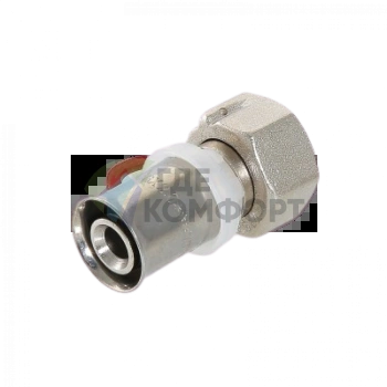 Соединитель пресс с накидной гайкой 16х1/2 Valtec - фото 4