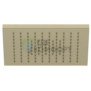 Верхний душ FANTINI 300x300 мм Matt British Gold PVD (79 P6 K053) - фото 1