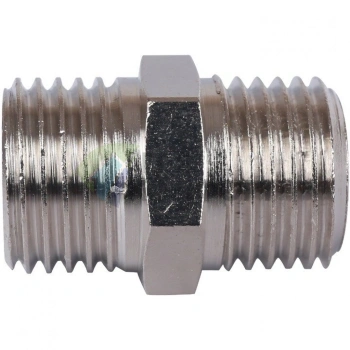 Ниппель HH 1/4 никелированный Stout - фото 3