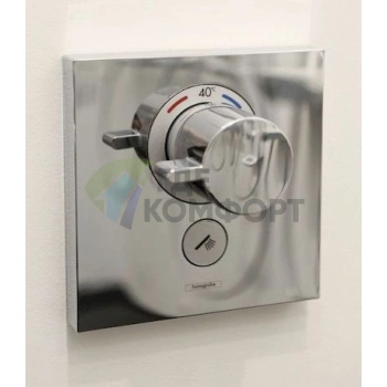 Термостатический смеситель для душа Hansgrohe ShowerSelect Highflow 15761000 - фото 4