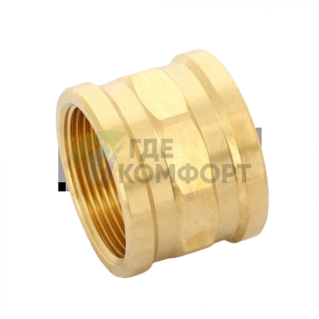 Муфта ВВ 1 1/2, бронза Viega - фото 3