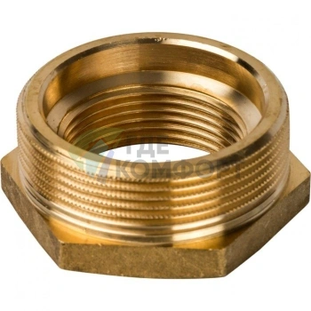 Футорка STOUT 1 1/2 x 1 1/4 латунная - фото 4