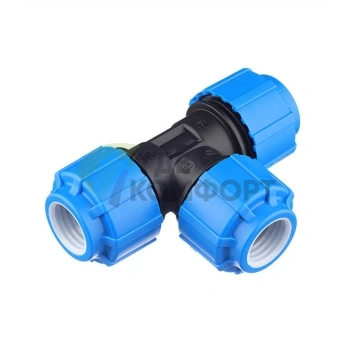 Тройник 25 ПНД Политэк - фото 1