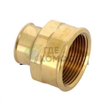 Муфта переxодная ВВ 1 1/4x3/4, бронза Viega - фото 3