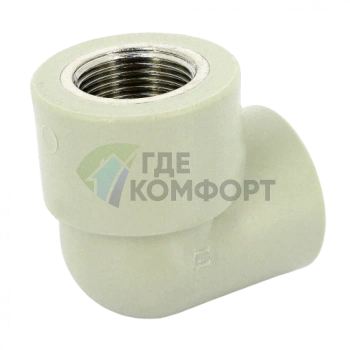 Угольник PPR с внутренней резьбой 25x3/4 FV-Plast - фото 2