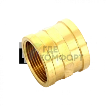 Муфта ВВ 1 1/4, бронза Viega - фото 3