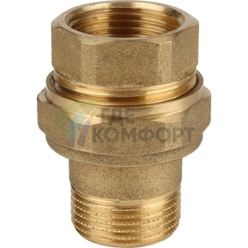 Разъемное соединение американка прямое 3/4, латунное Itap - фото 3