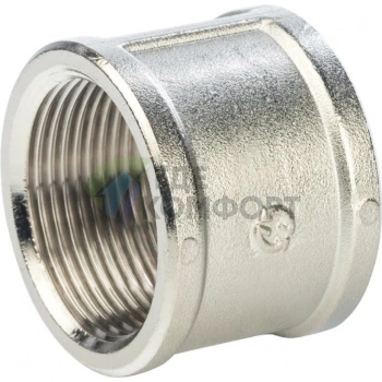 Муфта STOUT ВВ 1 1/4 внутренняя резьба никелированная - фото 4