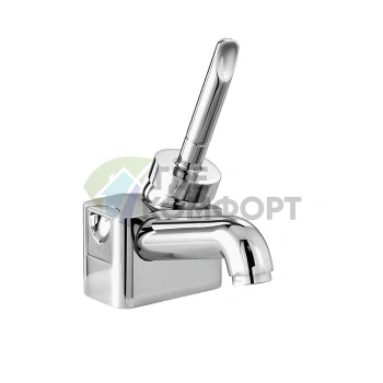 Смеситель для раковины Stella Box на 1 отверстие с донным клапаном (3224, хром) (BX 00102 CR00) - фото 1