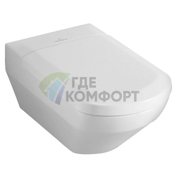 Подвесной унитаз Villeroy & Boch Sentique 5622 10R1 с покрытием alpin-ceramicplus