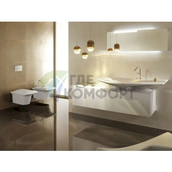 Подвесной унитаз Jacob Delafon Stillness E1303-00: элегантный и компактный дизайн - фото 4