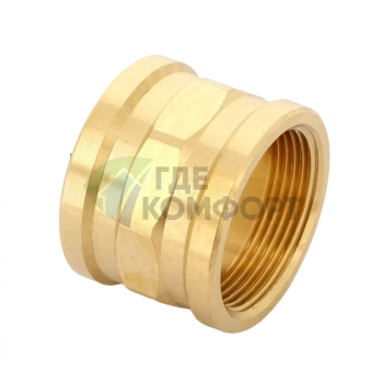 Муфта ВВ 1 1/2, бронза Viega - фото 2